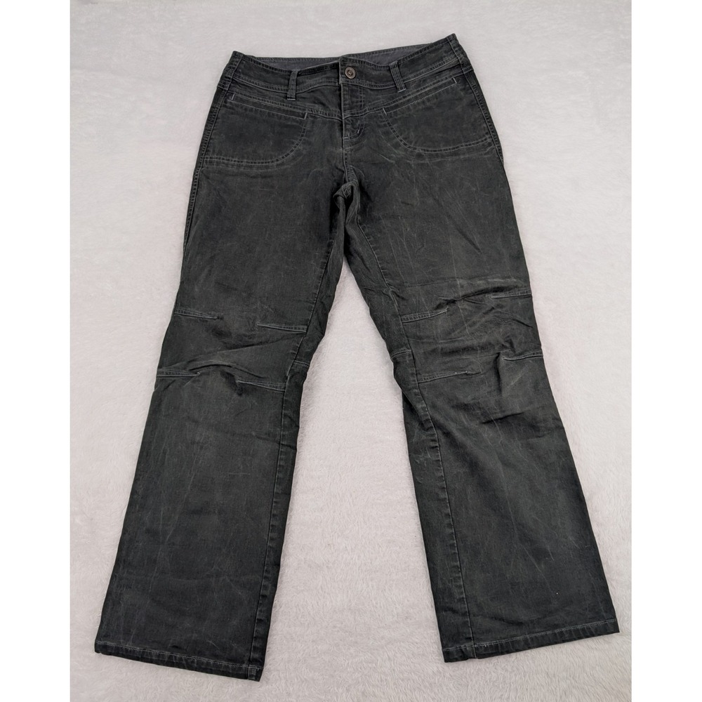 Kuhl Pants Women's 10P Double Knee Grey Front Pockets Gorpcore Outdoor